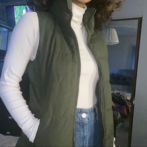 Green Vest from Old Navy